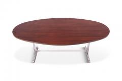 Jules Wabbes Jules Wabbes Oval Dining Table for Mobilier Universel - 669176
