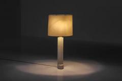 Jules Wabbes Marble Lamp by Wabbes Mid Century Modern 1950s - 3396079