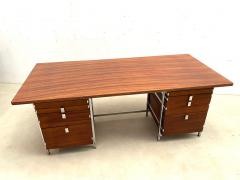 Jules Wabbes Mid Century Desk by Jules Wabbes for Mobilier Universel - 2948250