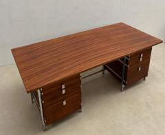 Jules Wabbes Mid Century Desk by Jules Wabbes for Mobilier Universel - 2948253