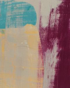 Julia Mark Bolder Strokes Acrylic on Canvas Signed France 1980 - 3351143