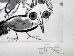 Juliet Kepes Cat Dog Bird Monkey Owl Lady Bug Portrait Alert Animals Illustration - 4221464
