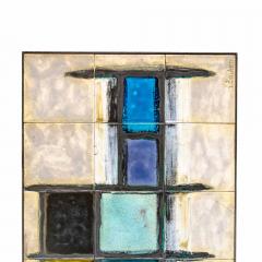 Juliette Belarti Juliette Belarti abstract ceramic top on wrought iron coffee table - 4521064