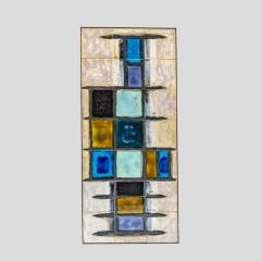 Juliette Belarti Juliette Belarti abstract ceramic top on wrought iron coffee table - 4521065