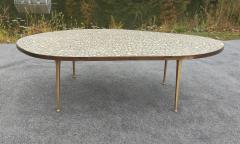 Juliette Derel Extraordinary Juliette Derel Attr Free Form Colorful Tile Top Coffee Table - 4349433