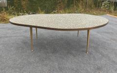 Juliette Derel Extraordinary Juliette Derel Attr Free Form Colorful Tile Top Coffee Table - 4349440