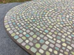 Juliette Derel Extraordinary Juliette Derel Attr Free Form Colorful Tile Top Coffee Table - 4349455