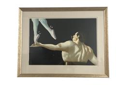 Julio Larraz 1991 Julio Larraz Strong Man 17 30 - 4361382