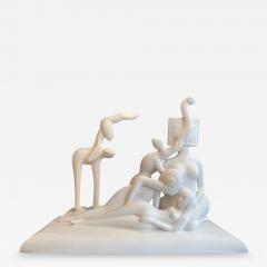 Julio Silva Pyegemalion and Cavalle original preparatory plasters by J Silva France 1979 - 4328827