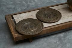 Julius Caesar Neoclassical Repouss in Patinated Copper 19th Century - 4394669