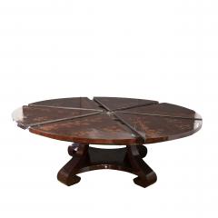 Jupe Style Expandable Dining Table Chinoiserie Finish American 20th Century - 2685560