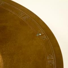 Just Andersen Art Deco Brass Bowl by Just Andersen Denmark 1930s - 4143377