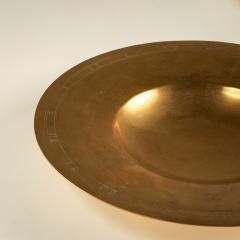 Just Andersen Art Deco Brass Bowl by Just Andersen Denmark 1930s - 4143380