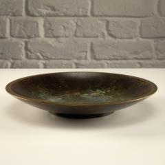 Just Andersen Art Deco Disko Metal Bowl Model B1892 by Just Andersen Denmark 1930s - 4347195