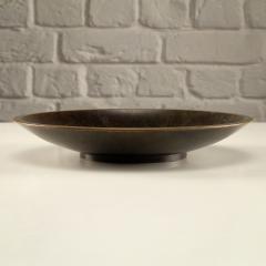 Just Andersen Art Deco Disko Metal Bowl Model B1892 by Just Andersen Denmark 1930s - 4347198