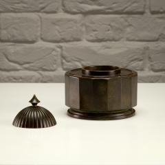 Just Andersen Bronze Inkwell GAB Sweden 1930s - 4099595