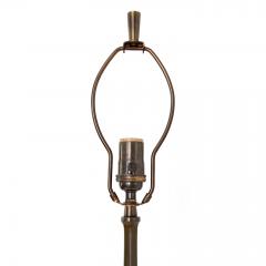Just Andersen DANISH ARTIST JUST ANDERSEN DISKO METAL 1920S TABLE LAMP  - 4315364