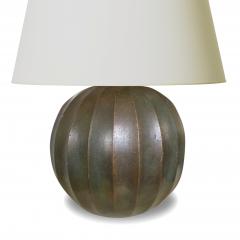 Just Andersen Danish Art Deco Lamp in the Style of Just Andersen - 2826558