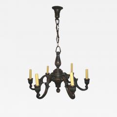 Just Andersen Just Andersen Danish Bronze Chandelier - 603495