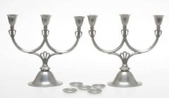 Just Andersen Pair of Candelabra by Just Andersen - 1347944