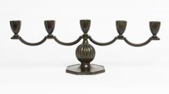 Just Andersen RARE ART DECO BRONZE CANDELABRA BY JUST ANDERSEN - 2494712