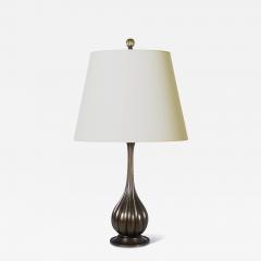 Just Andersen Table Lamp in Patinated Bronze Attributed to Just Andersen - 3742703