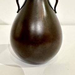 Just Andersen bronze vase model B 1746 Denmark 1930s - 4810618