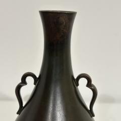 Just Andersen bronze vase model B 1746 Denmark 1930s - 4810622