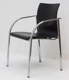 Just Meyer Set of 6 Kion Arm Stacking Office Chairs by Harter designed by Just Meyer 2002 - 3558086