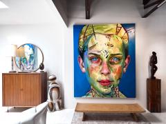 Justin Bower Blue Boy Painting by Justin Bower - 4121132