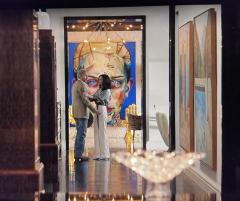 Justin Bower Blue Boy Painting by Justin Bower - 4121134