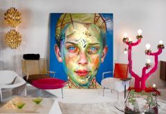 Justin Bower Blue Boy Painting by Justin Bower - 4121140
