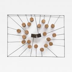 Justin Peyser Inclusion 1 Wood and Steel Sculpture - 4270102