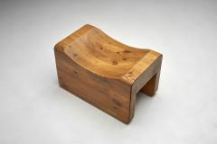 K J Pettersson Pine Stool by K J Pettersson S ner Sweden 1970s - 4136511