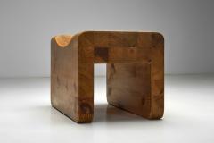 K J Pettersson Pine Stool by K J Pettersson S ner Sweden 1970s - 4136515