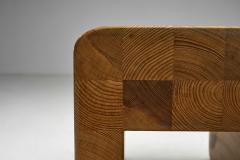 K J Pettersson Pine Stool by K J Pettersson S ner Sweden 1970s - 4136516