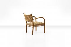 K Scr der K Scr der Frits Schlegel armchair in beech and woven papercord Denmark - 726661