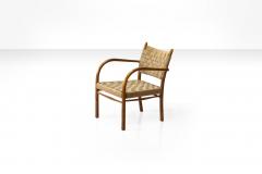 K Scr der K Scr der Frits Schlegel armchair in beech and woven papercord Denmark - 726666