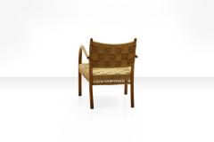 K Scr der K Scr der armchair model 1459 in Beech and Woven Papercord Denmark 1938 - 922035