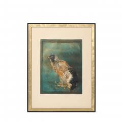 KAIKO MOTI Kaiko MOTI LAiglon Aqua Tinted Color Etching Signed in Graphite - 4792555