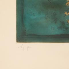 KAIKO MOTI Kaiko MOTI LAiglon Aqua Tinted Color Etching Signed in Graphite - 4792677