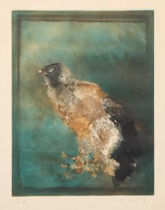 KAIKO MOTI Kaiko MOTI LAiglon Aqua Tinted Color Etching Signed in Graphite - 4793041