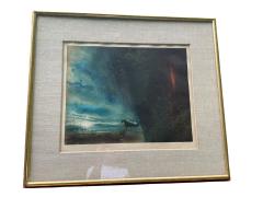 KAIKO MOTI THE MONSOON HORSES ETCHING BY KAIKO MOTI - 4689559