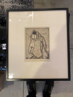 KARL JAKEB HIRSCH DER KUSS ETCHING - 2795693