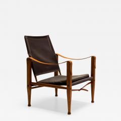 Kaare Klint Canvas Kaare Klint Safari Chair Denmark 1960s - 2420897