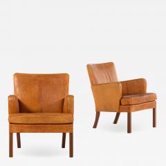 Kaare Klint Easy Chairs Model 5313 Produced by Rud Rasmussen Cabinetmakers - 1888249