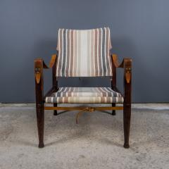 Kaare Klint Kaare Klint Safari Chair in Striped Canvas Rud Rasmussen - 2200091