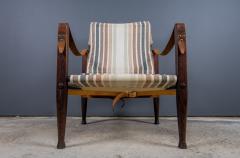 Kaare Klint Kaare Klint Safari Chair in Striped Canvas Rud Rasmussen - 2200098