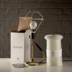Kaare Klint Le Klint 306 Table or Wall Lamp in Brass by Kaare Klint Denmark 1960s - 4158886
