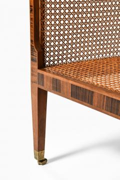 Kaare Klint Pair of Berg re Armchairs in Cane Leather Mahogany by Kaare Klint 1931 - 4596325